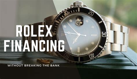 rolex finanziere|rolex financing.